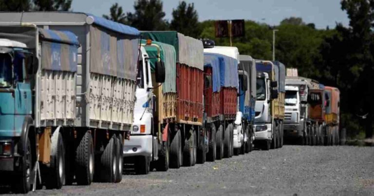 Transportistas, seguridad vial, Santa Fe, camiones, cosecha