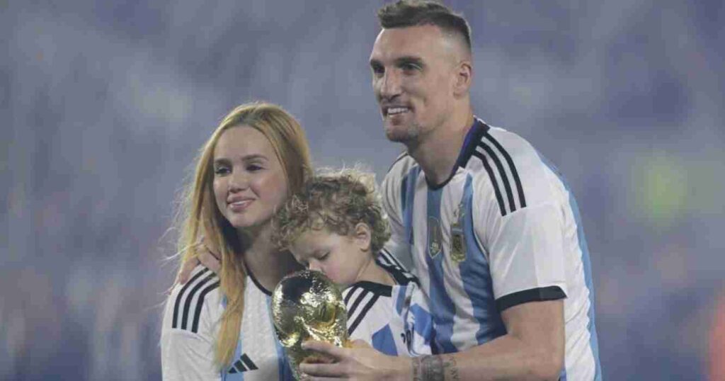 Franco Armani, hijo