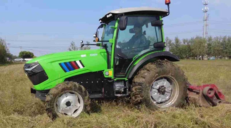 China, tractor, maquinaria agrícola