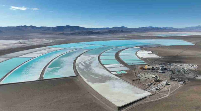 Minería, litio