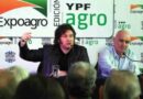 Javier Milei, Expoagro, Mesa de Enlace