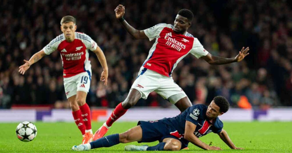 Arsenal, PSG, Champions league