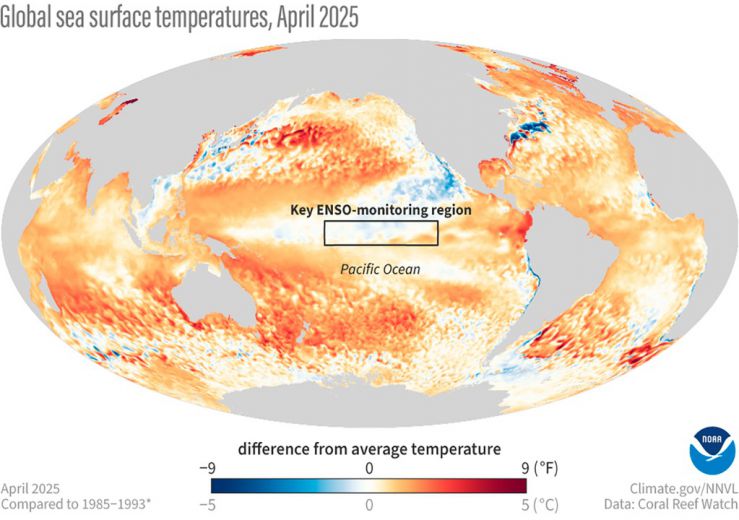 La Niña, campo, clima