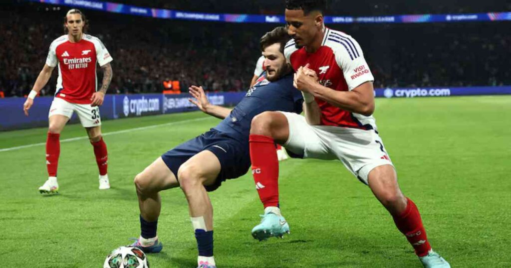 PSG, Arsenal, Champions League
