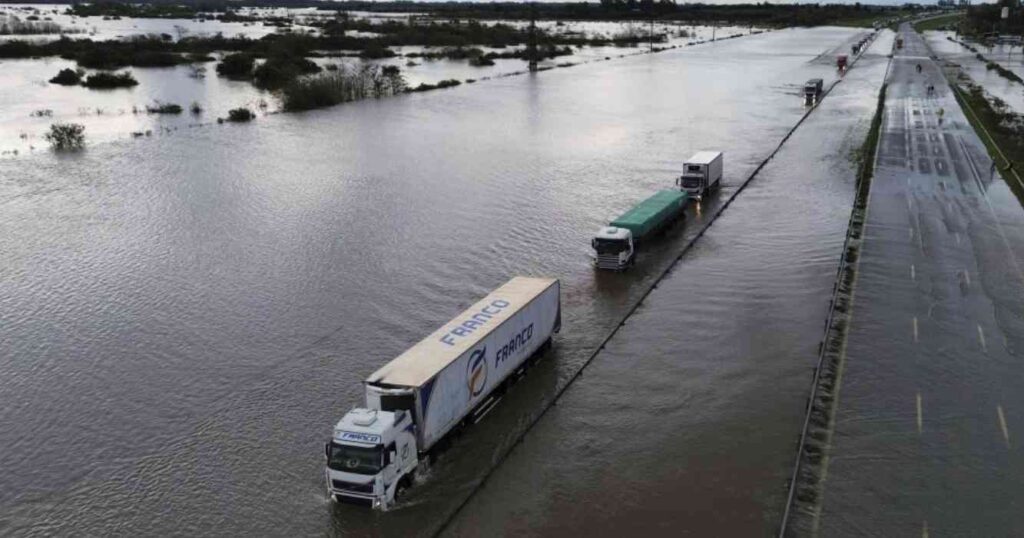 Inundaciones, campo, Buenos Aires