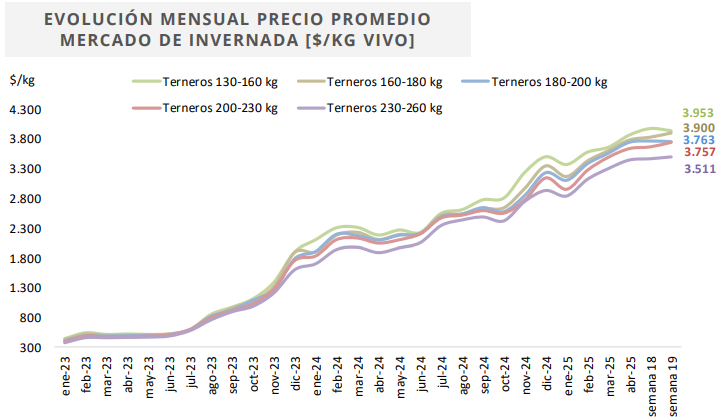 Invernada, ganadería