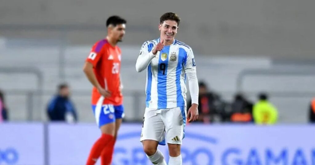 Argentina, Chile, Julián Álvarez, Eliminatorias