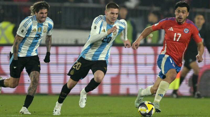 Franco Mastantuono, Argentina, Eliminatorias