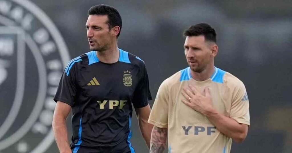 Lionel Messi, Argentina, selección, Lionel Scaloni