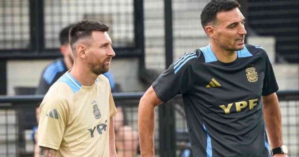 Lionel Messi, Argentina, selección, Lionel Scaloni