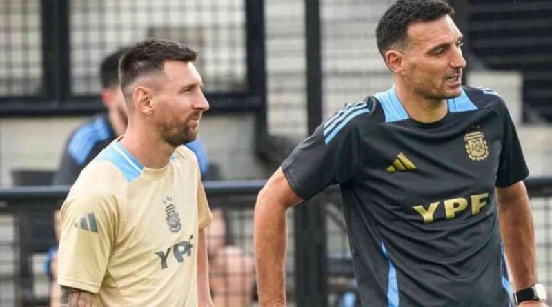 Lionel Messi, Argentina, selección, Lionel Scaloni