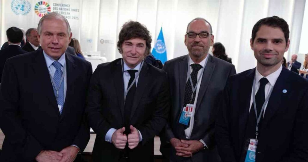Javier Milei, Macron, Emmanuel Macron