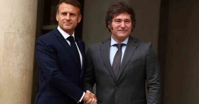 Javier Milei, Macron, Emmanuel Macron