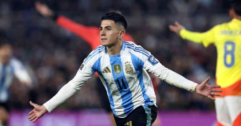 Argentina, Thiago Almada, Colombia, Eliminatorias