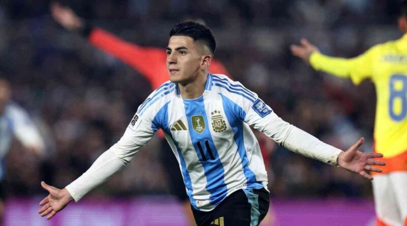 Argentina, Thiago Almada, Colombia, Eliminatorias