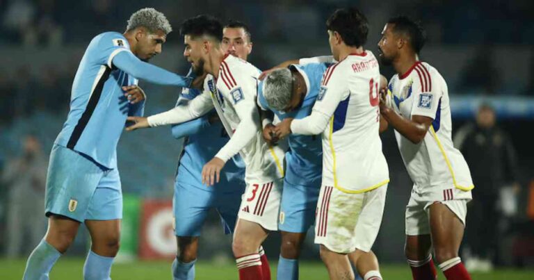 Uruguay, Venezuela, Eliminatorias