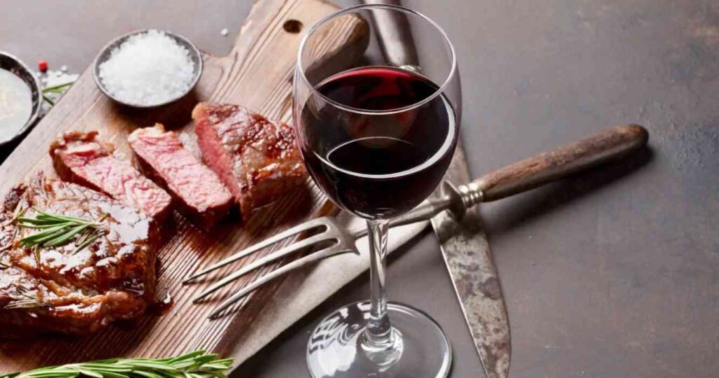 Carne, vino, Argentina