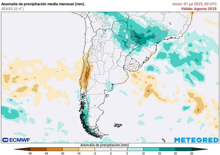 Clima, agosto
