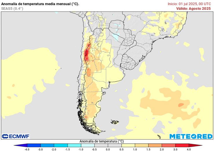 Clima, agosto