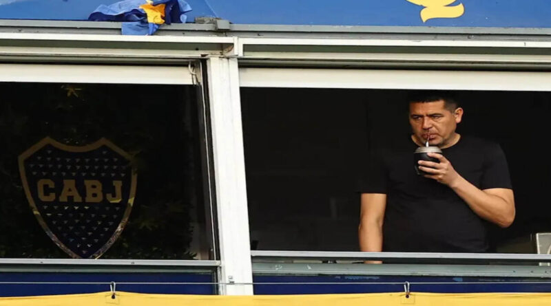 Boca, Riquelme, Palco, Mate