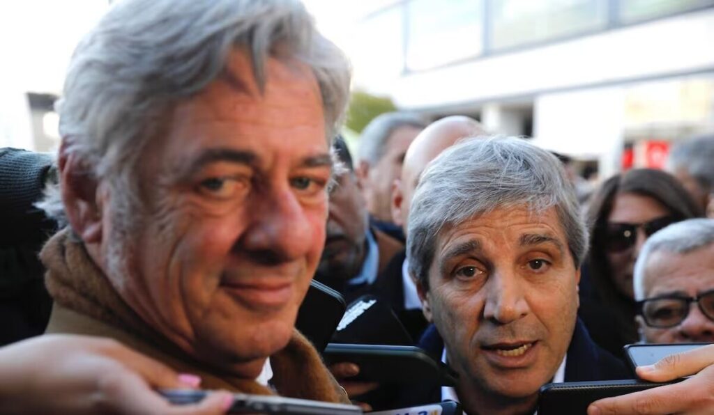 Luis Caputo, Nicolás Pino, Sociedad Rural Argentina, Gobierno, Economía