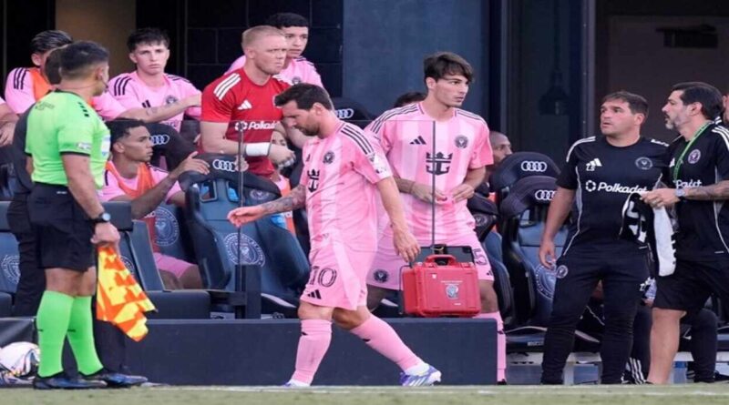 Messi, Lesión, Inter Miami, Leagues Cup