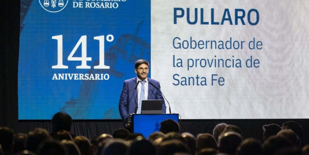 Pullaro, Bolsa de Comercio de Rosario