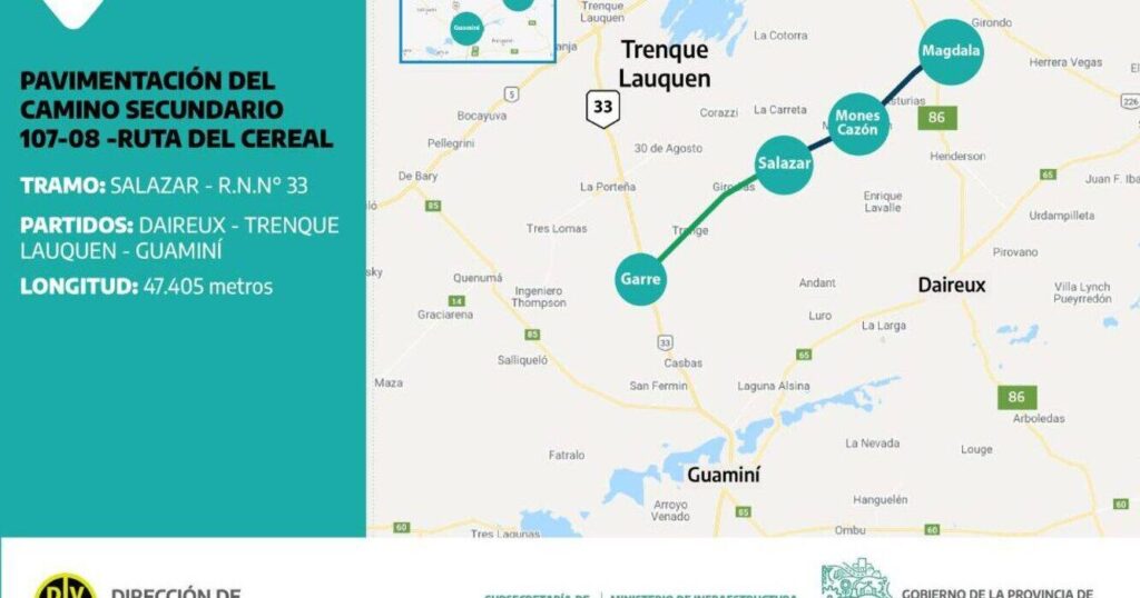 Ruta del Cereal, Plano