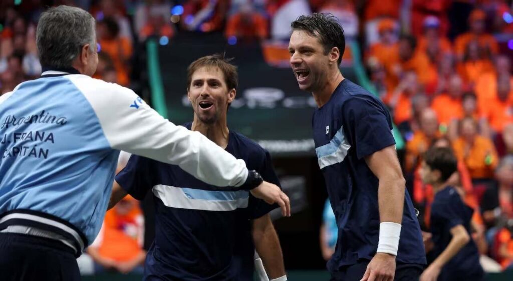 Argentina, Copa Davis, Zeballos, Molteni, Frana, Tenis, Dobles