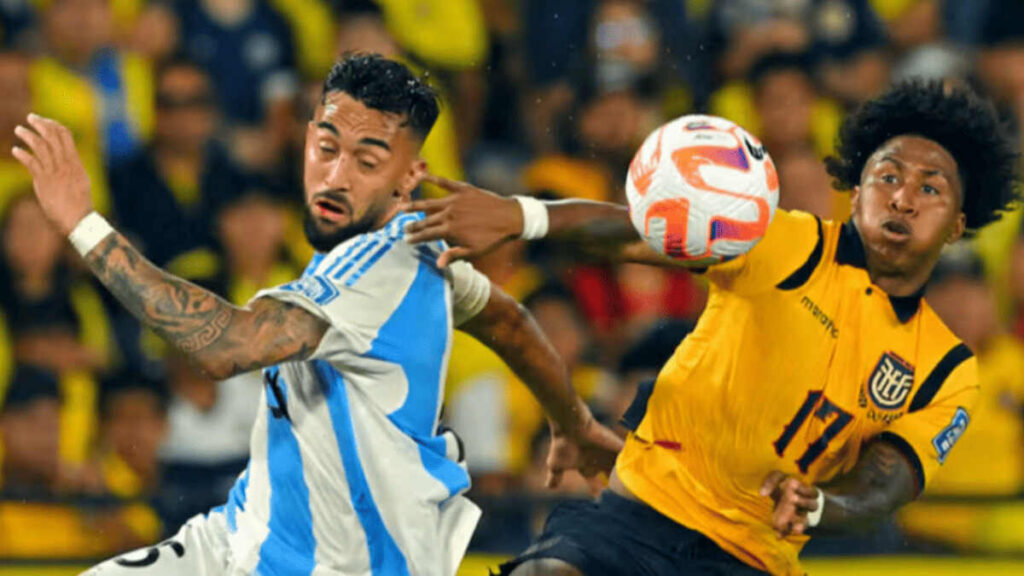 Argentina, Ecuador, Nico González, Eliminatorias