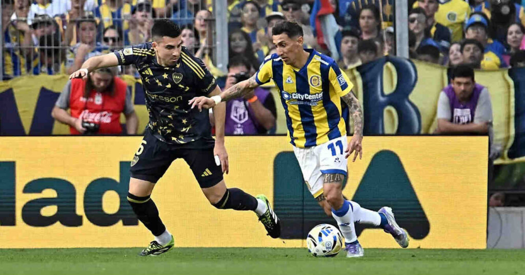 Boca, Rosario Central, Di María, Battaglia