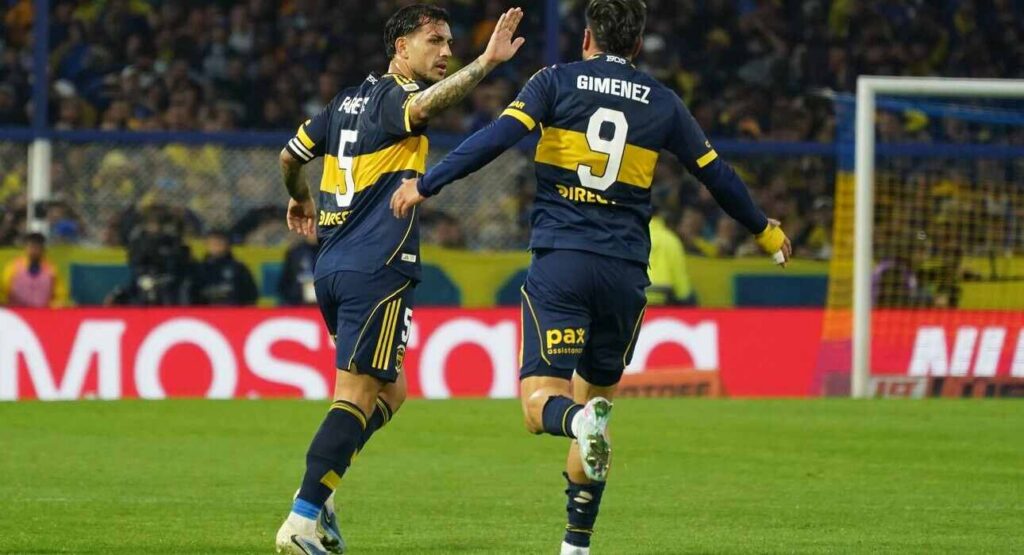 Boca, Paredes, Giménez