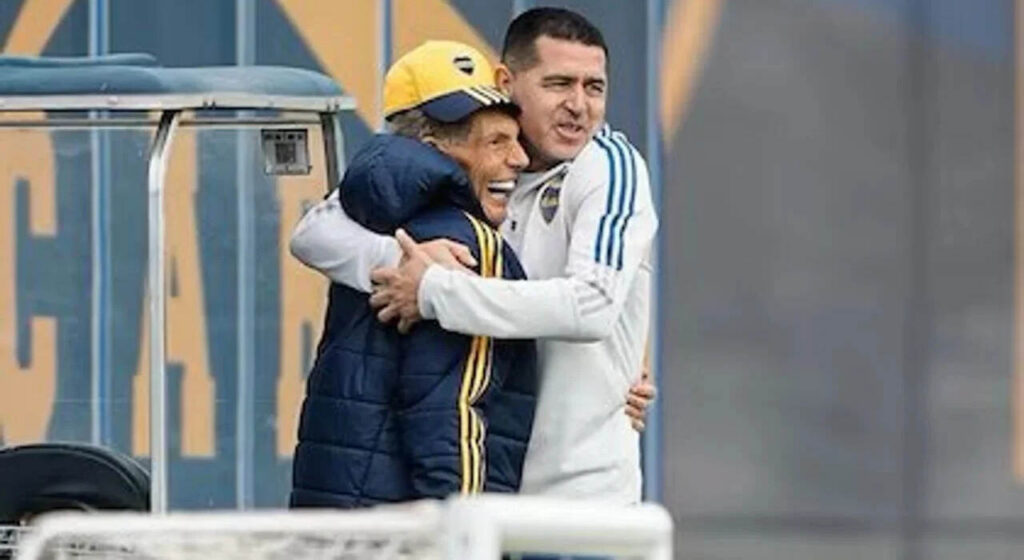 Boca, Riquelme, Russo