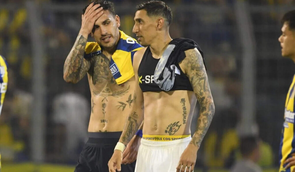 Rosario Central, Boca, Paredes, Di María