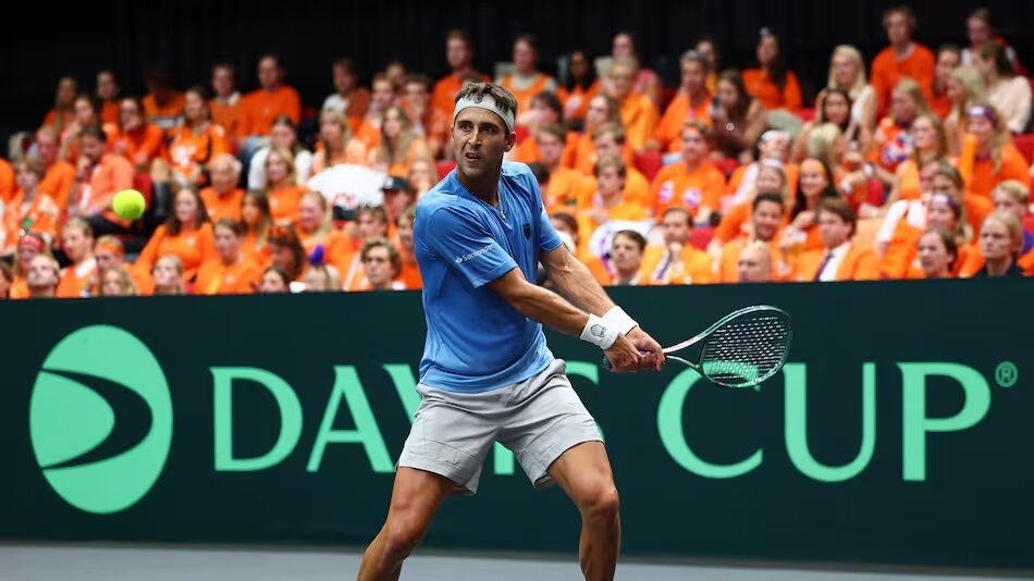 Etcheverry, Copa Davis 2025, Argentina, Países Bajos, Tenis