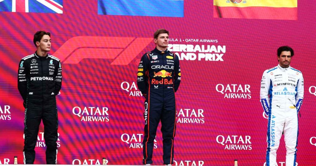 Fórmula 1, Max Verstappen, Baku
