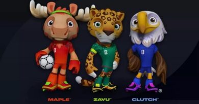 Mascotas del Mundial 2026, Clutch, Maple, Zayu