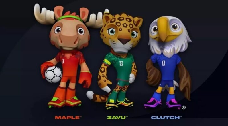 Mascotas del Mundial 2026, Clutch, Maple, Zayu
