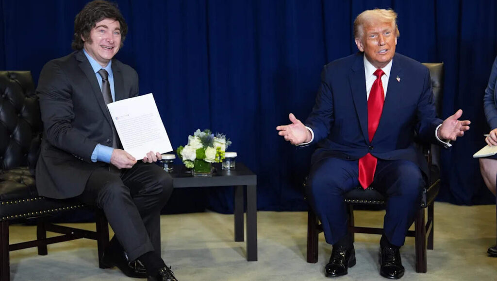 Trump, Milei, Nueva York