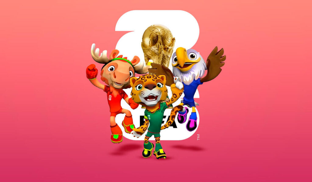 Mundial 2026, mascotas, Clutch, Zayu, Maple, FIFA
