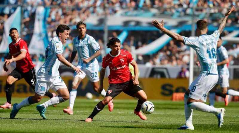 Racing, Independiente, Cabral, Independiente y Racing