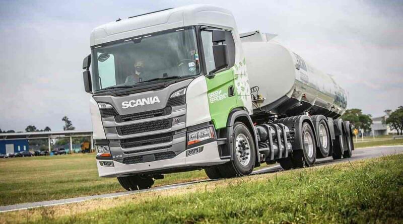 Scania, Camión a Gas, Transporte