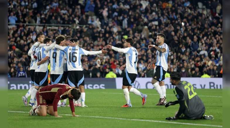 Selección Argentina, Venezuela, Eliminatorias