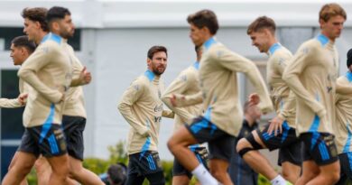 Selección Argentina, Entrenamiento, Messi