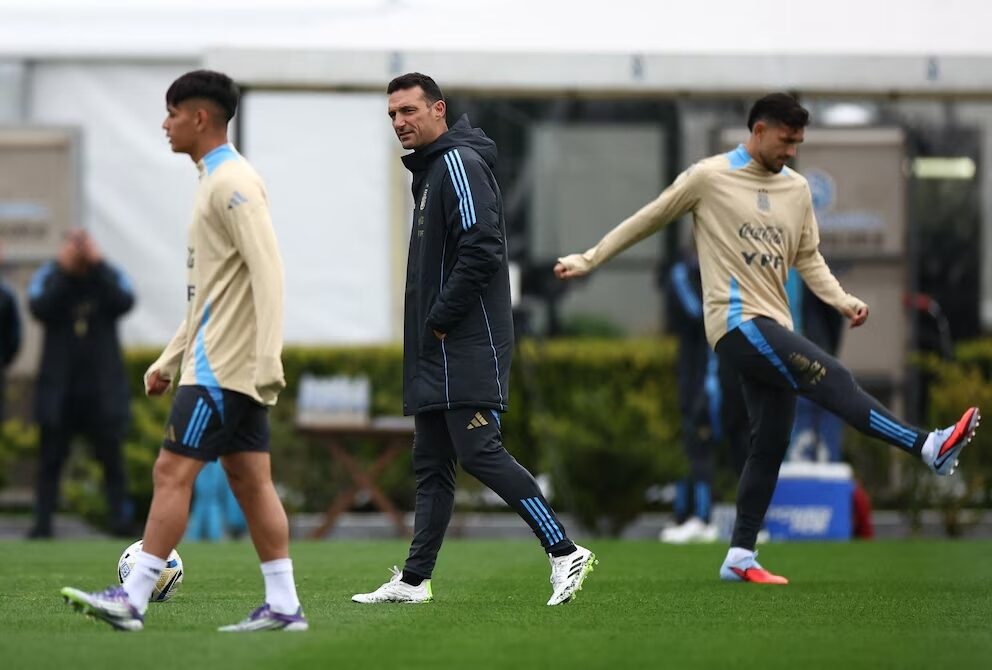 Selección, Entrenamiento, Scaloni