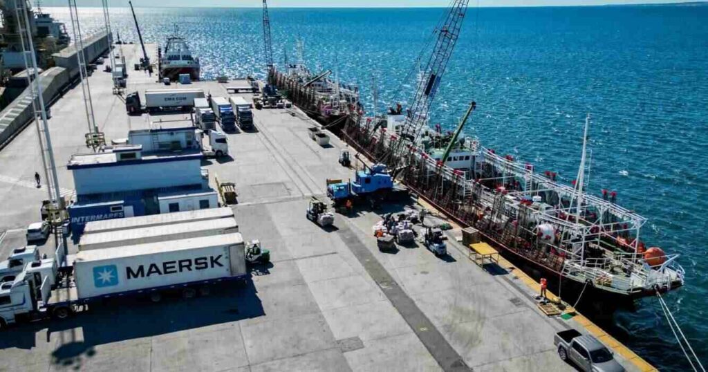 Calamar, Puerto, Pesca, Santa Fe