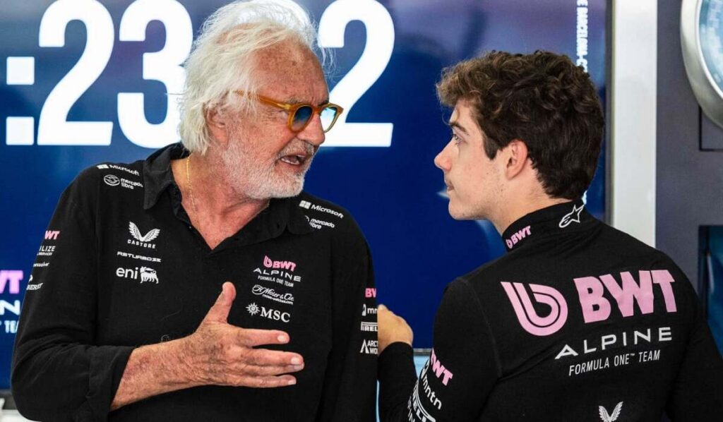 Franco Colapinto, Flavio Briatore, Alpine, Fórmula 1