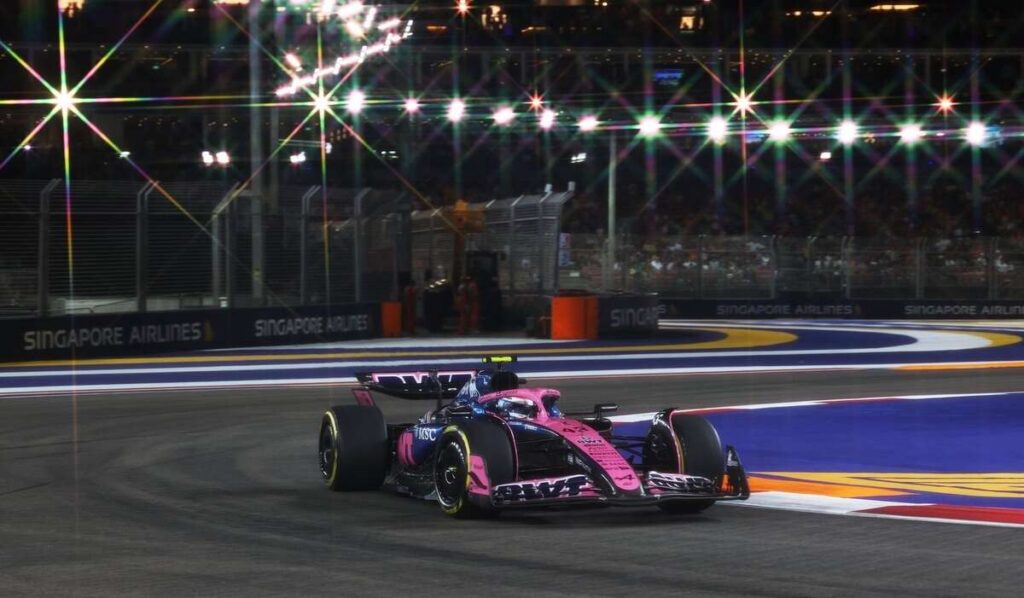 Colapinto, GP de Singapur, Fórmula 1, F1, Alpine