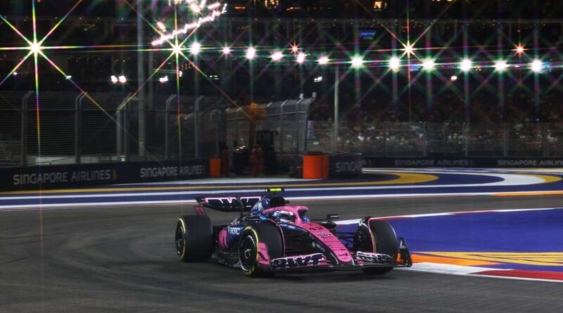 Colapinto, GP de Singapur, Fórmula 1, F1, Alpine