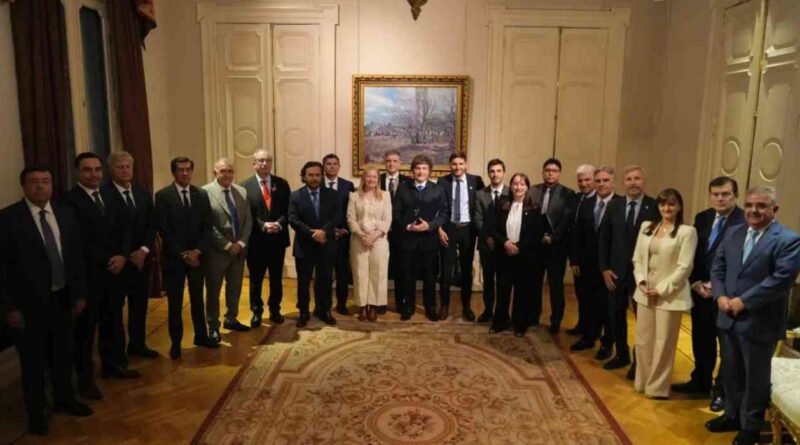 Javier Milei, gobernadores, presupuesto, reforma